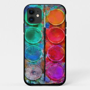 Aquarell-Farbe Pallette 4 iPhone Fall Case-Mate iPhone Hülle