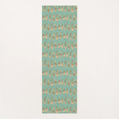 Aquarell-Feder-Muster SüdwestGeo-Schritt-| Yogamatte (Vorderseite)