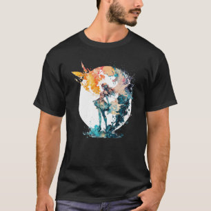 Aquarell-Fee Fairycore-Grunge-Pastell-Goth-Hintern T-Shirt