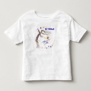 Aquarell-Fee Mein Reich Süßes Kinder-T-Shirt Kleinkind T-shirt