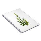 Aquarell Fern Botanische Vegetation Rustikale Eleg Notizblock (Rechte Seite)