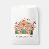 Aquarell Festive Lebkuchen Weihnachten Geschenktütchen (Vorderseite)
