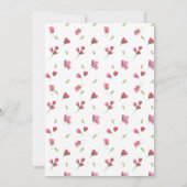 Aquarell-Flamingo-Babyparty-Einladung Einladung (Rückseite)