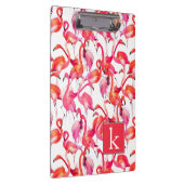 Aquarell-Flamingo in den Aquarellen | addieren Klemmbrett (Rechts)