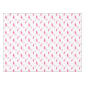 Aquarell-Flamingo-Muster Tischdecke (Vorderseite (Horizontal))