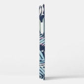 Aquarell Flamingo: Rosa tropische Eleganz. Case-Mate iPhone Hülle (Rückseite / Rechts)