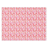 Aquarell-Flamingos in Aquarellen 2 Tischdecke (Vorderseite (Horizontal))