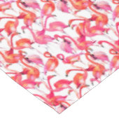 Aquarell-Flamingos in Aquarellen 2 Tischdecke (Schrägansicht)