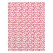 Aquarell-Flamingos in Aquarellen 2 Tischdecke (Vorderseite)
