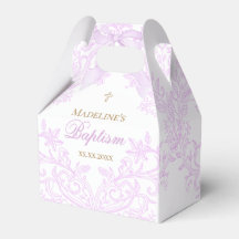 Aquarell Flieder Design | Taufe