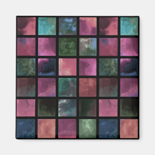 Aquarell, Fliesen Magnet