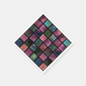 Aquarell, Fliesen Serviette (Ecke)