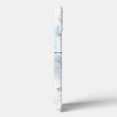 Aquarell Floral Berries Ferns Monogram Name Case-Mate iPhone Hülle (Rückseite / Rechts)