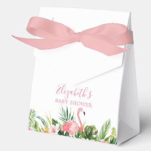 Aquarell Floral Rosa Flamingo Duschbrause Geschenkschachtel