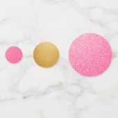 Aquarell Floral Safari Tiere Peony Birthday Konfetti (Rückseiten)