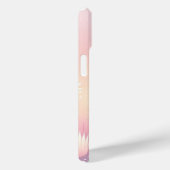 Aquarell Flori und Sonne mit Namen Case-Mate iPhone Hülle (Rückseite / Rechts)