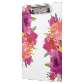 Aquarell Florist Business Clipboard Klemmbrett (Links)