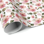 Aquarell-Flüstern Geschenkpapier (Rolleneckpunkt)