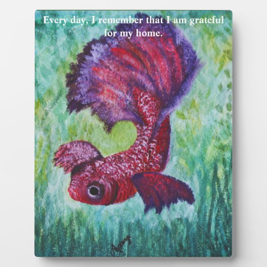 Aquarell Fotoplatte (Vorderseite)