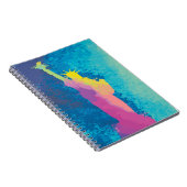 Aquarell-Freiheitsstatue Notizblock (Rechte Seite)
