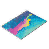 Aquarell-Freiheitsstatue Notizblock (Linke Seite)