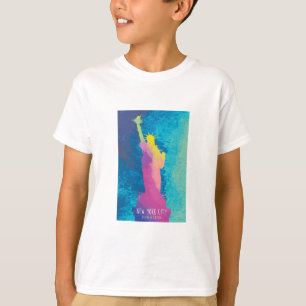 Aquarell-Freiheitsstatue T-Shirt