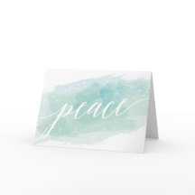 Aquarell-Friedensfeiertags-Gruß-Karte