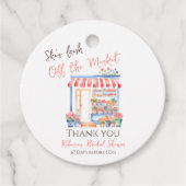 Aquarell Frische Brautpartys Geschenkanhänger (Vorderseite)