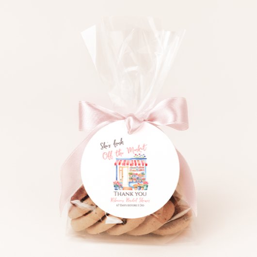 Aquarell Frische Brautpartys Geschenkanhänger