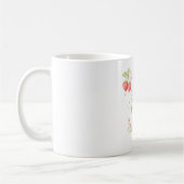 Aquarell-Frucht-Ästhetik Kaffeetasse (Links)