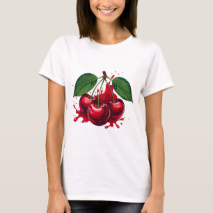 Aquarell-Frucht-Damen-T-Shirt T-Shirt