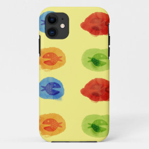 Aquarell Funny Fish iPhone / iPad Gehäuse Case-Mate iPhone Hülle