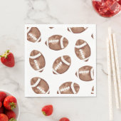Aquarell-Fußball-Partyservietten Serviette (Beispiel)