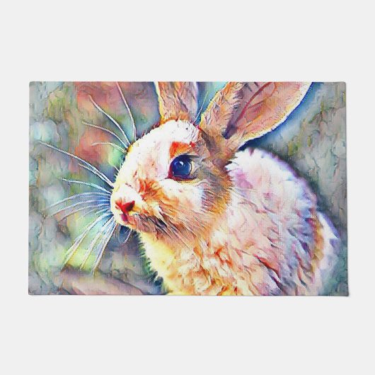 Aquarell Fußmatte (Vorderseite)