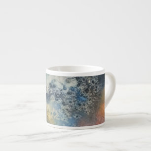 Aquarell "Galaxy" Espresso Tasse