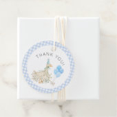 Aquarell Gänse Wildblume Baby Dusche Gefallen Geschenkanhänger (Beispiel)