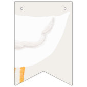 Aquarell Gänse Wildblume Twins Kinderdusche Wimpelkette (Zweite Fahne)