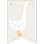 Aquarell Gänse Wildblume Twins Kinderdusche Wimpelkette (Erste Fahne)