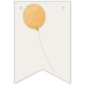 Aquarell Gänse Wildblume Twins Kinderdusche Wimpelkette (Dritte Fahne)