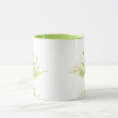 Aquarell-Gänseblümchen Tasse (Zentrum)