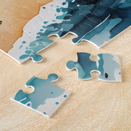 Aquarell Gaza 2 Puzzle (Seite)