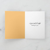 Aquarell Geburtstagsdenken Karte (Innenseite)