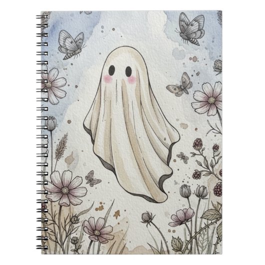Aquarell-Geisterjournal Notizblock (Vorderseite)