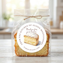 Aquarell Gelbe Zitronentorte Heimische Bäckerei Da