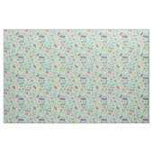 Aquarell-Gemüse- und Gewürzmuster Stoff (Fat Quarter (45,7 x 55,9 cm))