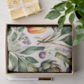Aquarell-Gemüsegarten-Muster Seidenpapier (Geschenk)