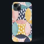Aquarell-geometrische Kreise Case-Mate iPhone Hülle<br><div class="desc">Aquarell-geometrischer Kreis-Künstler: Anmut Popp</div>