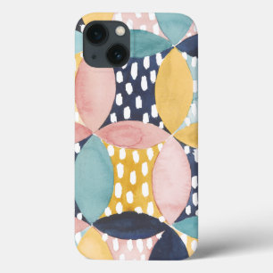 Aquarell-geometrische Kreise Case-Mate iPhone Hülle