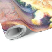 Aquarell Geschenkpapier (Rolleneckpunkt)