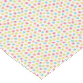 Aquarell gesprenkeltes Ostertischdeckchen Tischdecke (Schrägansicht)